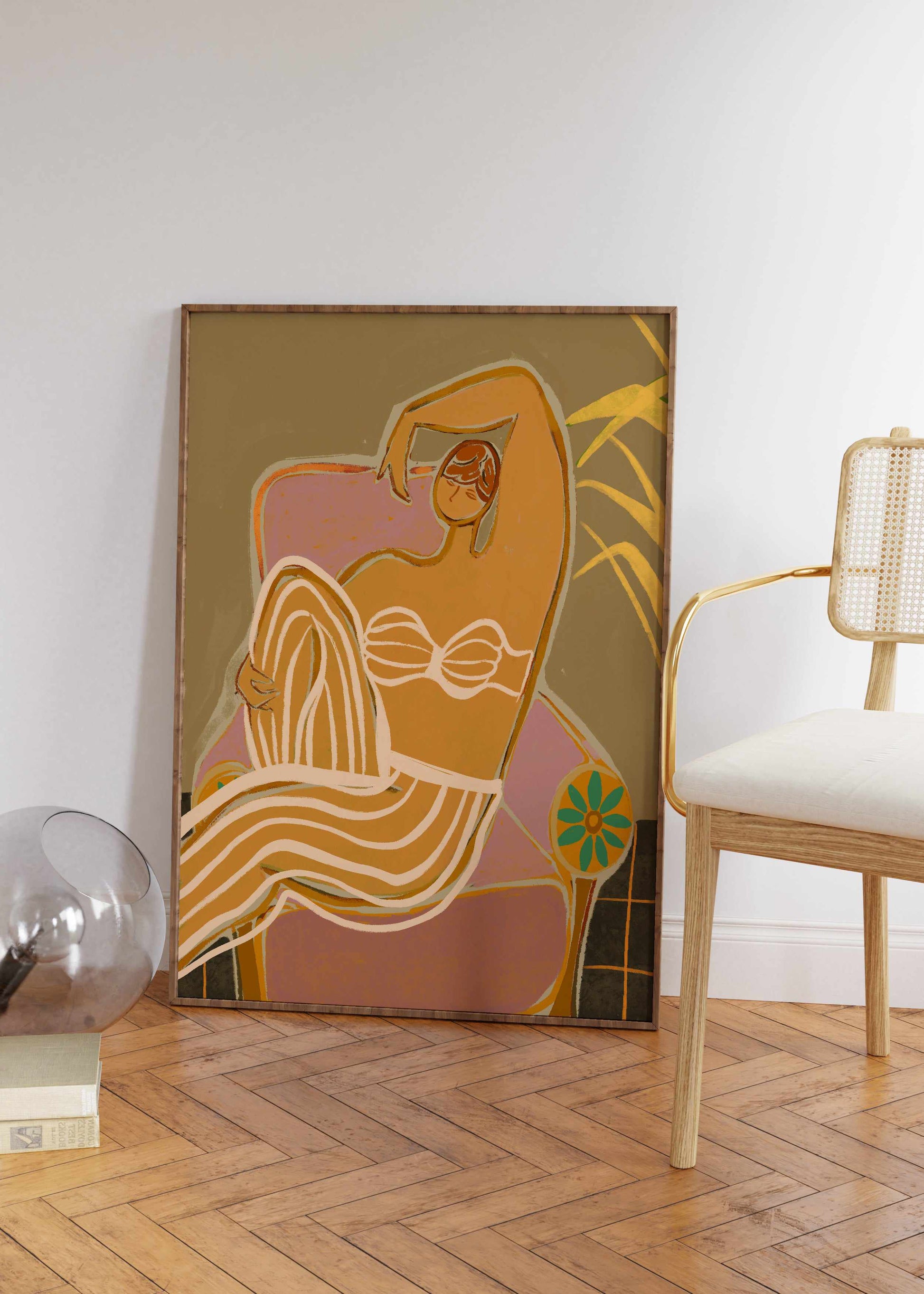 Lazy Weekend by Arty Guava | Art Print from Olive et Oriel where you can shop wallpaper and artworks online