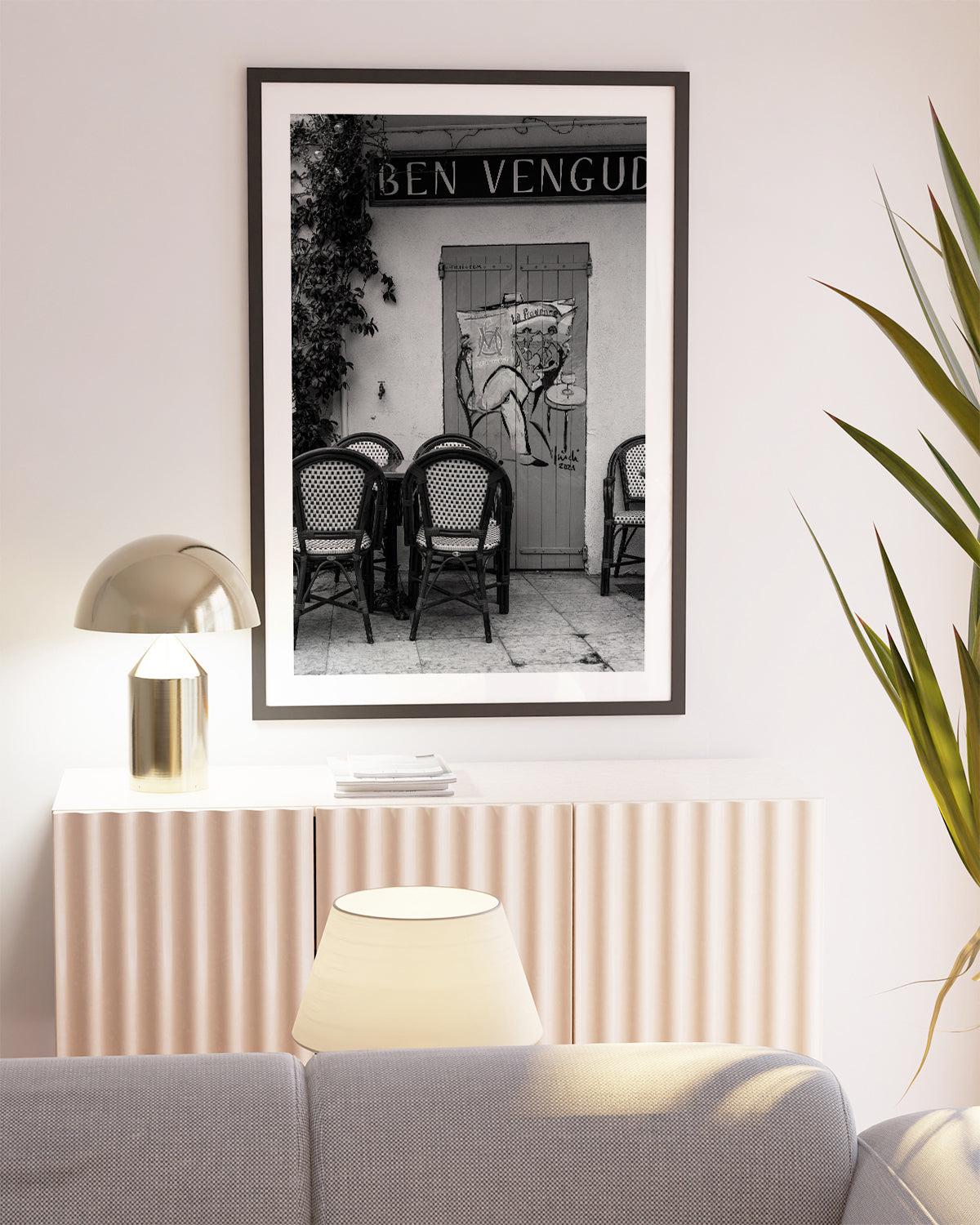 Le Cafe Provence by Jovani Demetrie Art Print