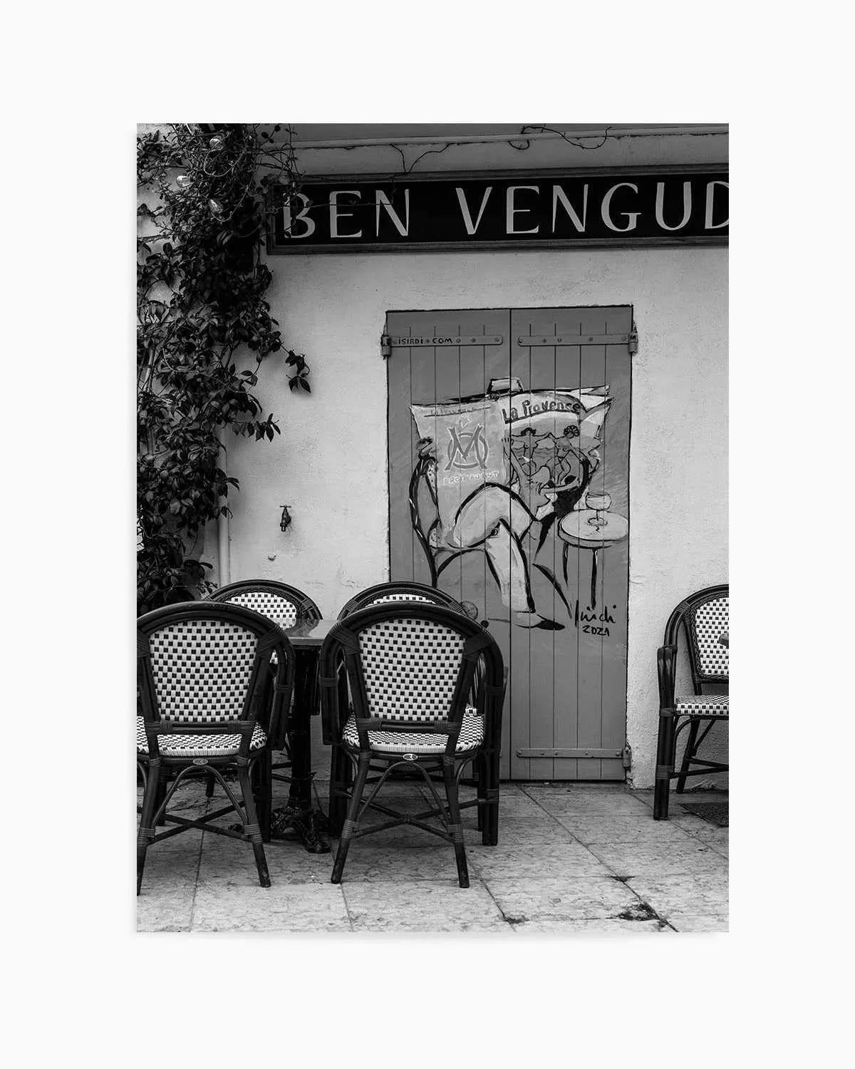 Le Cafe Provence by Jovani Demetrie Art Print from Olive et Oriel where you can shop wallpaper and artworks online