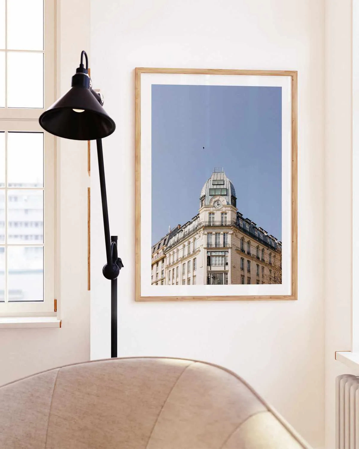 Le Clock by Jovani Demetrie Art Print from Olive et Oriel where you can shop wallpaper and artworks online