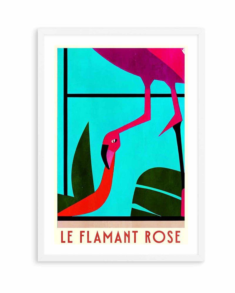 Le Flamant Rosel By Bo Anderson | Art Print