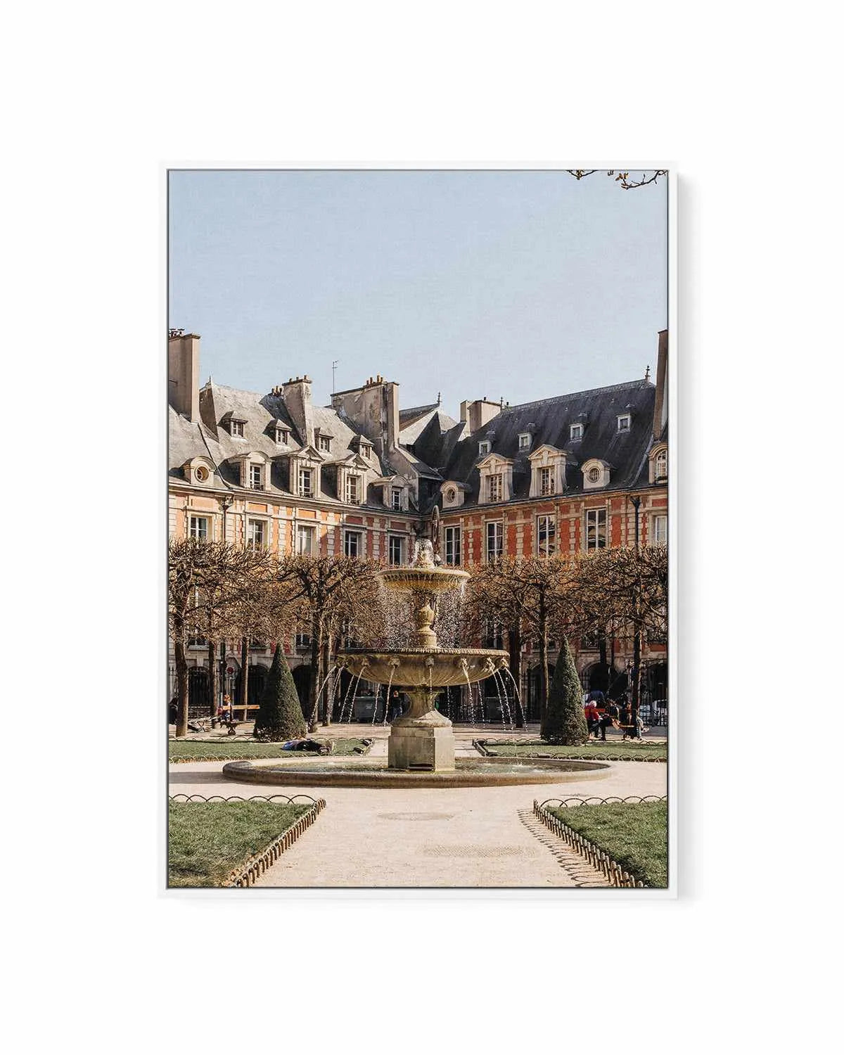 Le Fountain by Jovani Demetrie | Framed Canvas Art Print from Olive et Oriel where you can shop wallpaper and artworks online