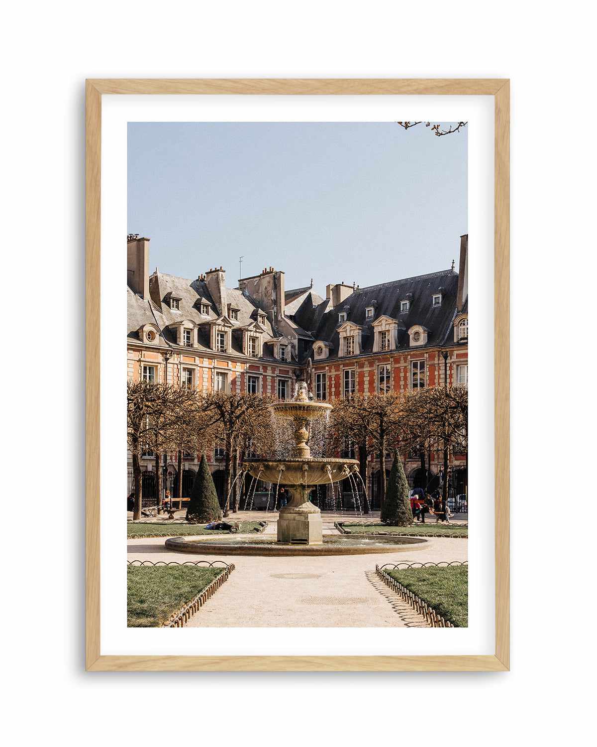 Le Fountain by Jovani Demetrie Art Print