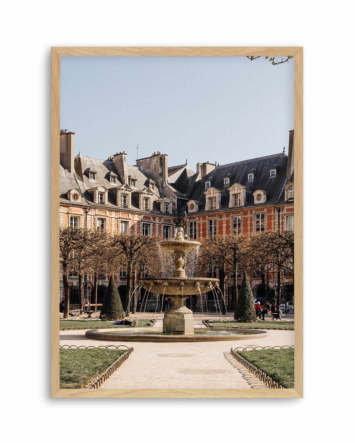 Le Fountain by Jovani Demetrie Art Print