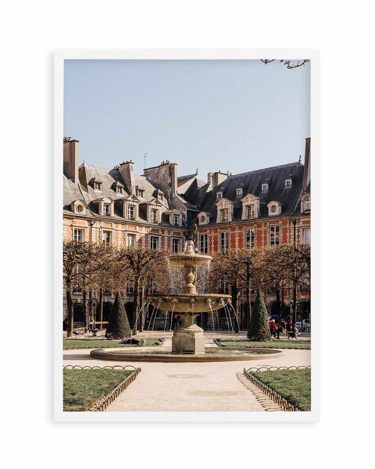 Le Fountain by Jovani Demetrie Art Print