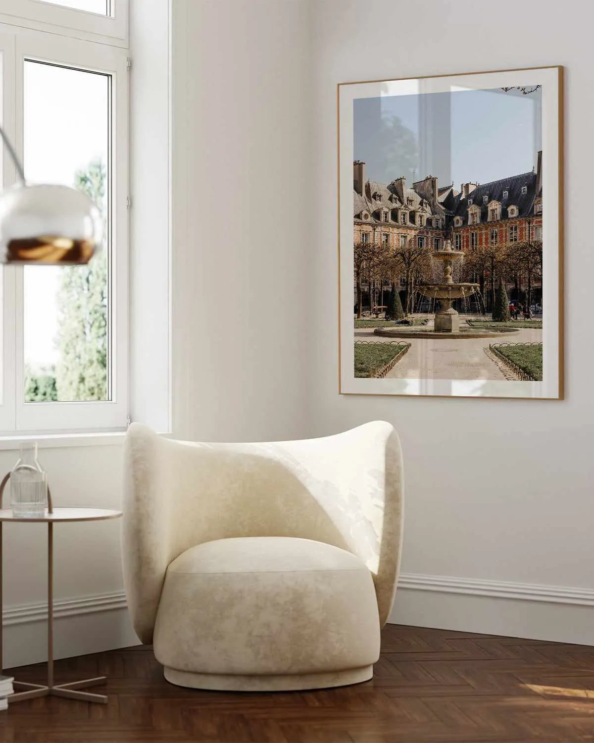 Le Fountain by Jovani Demetrie Art Print from Olive et Oriel where you can shop wallpaper and artworks online