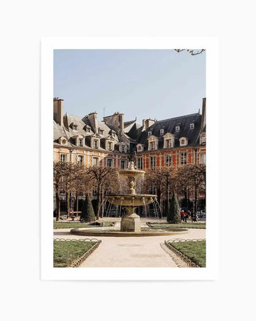 Le Fountain by Jovani Demetrie Art Print from Olive et Oriel where you can shop wallpaper and artworks online