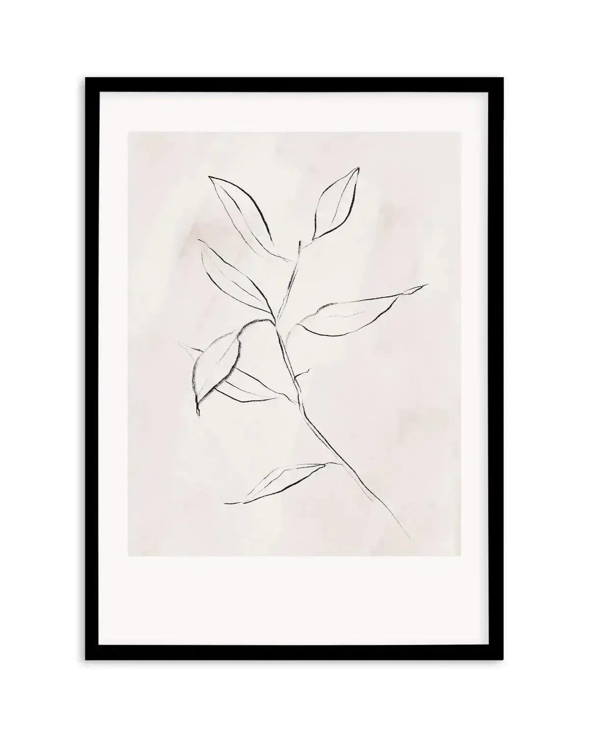 Le Jardin in Charcoal I Art Print-PRINT-Olive et Oriel-Olive et Oriel-A5 | 5.8" x 8.3" | 14.8 x 21cm-Black-With White Border-Buy-Australian-Art-Prints-Online-with-Olive-et-Oriel-Your-Artwork-Specialists-Austrailia-Decorate-With-Coastal-Photo-Wall-Art-Prints-From-Our-Beach-House-Artwork-Collection-Fine-Poster-and-Framed-Artwork