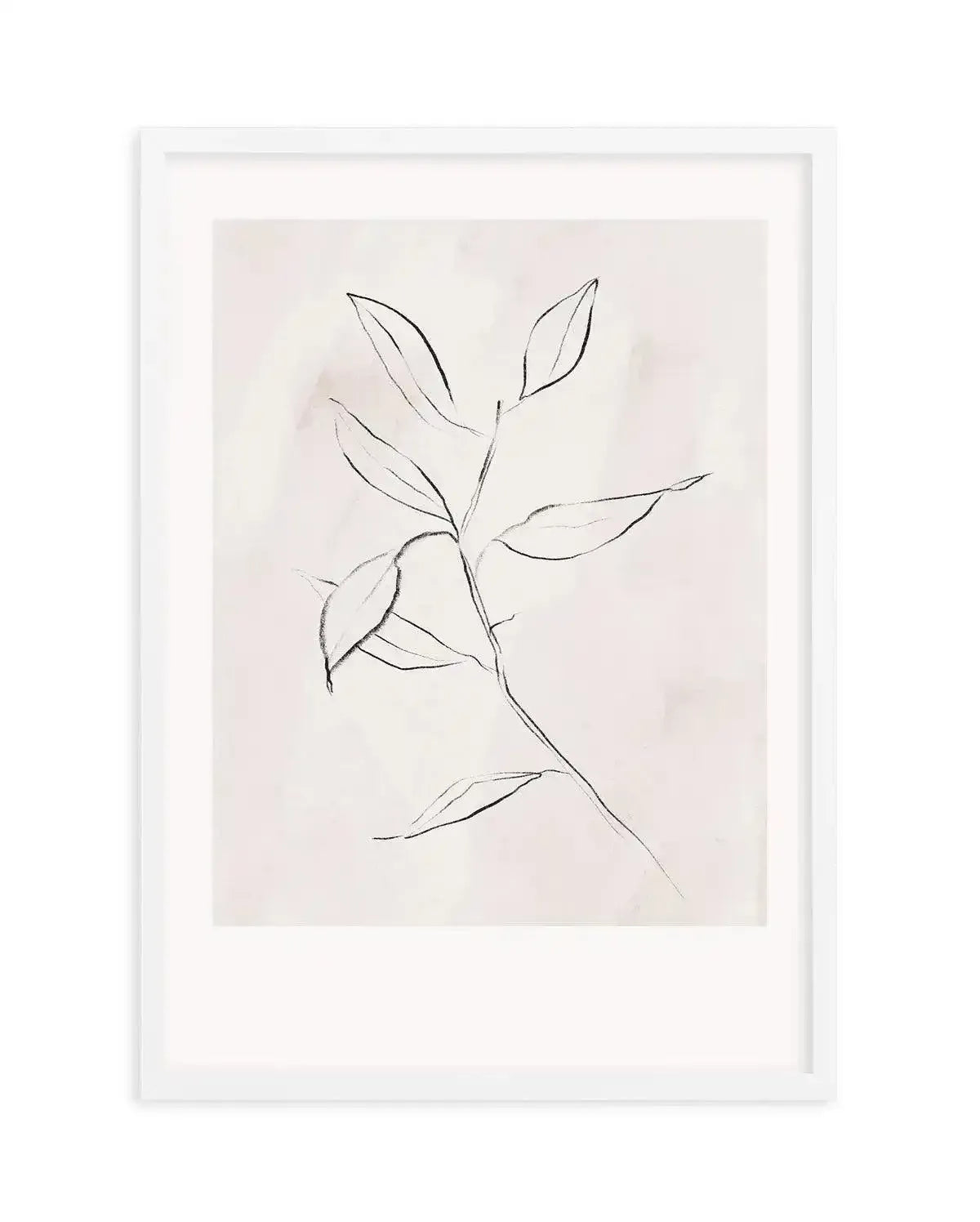 Le Jardin in Charcoal I Art Print-PRINT-Olive et Oriel-Olive et Oriel-A5 | 5.8" x 8.3" | 14.8 x 21cm-White-With White Border-Buy-Australian-Art-Prints-Online-with-Olive-et-Oriel-Your-Artwork-Specialists-Austrailia-Decorate-With-Coastal-Photo-Wall-Art-Prints-From-Our-Beach-House-Artwork-Collection-Fine-Poster-and-Framed-Artwork