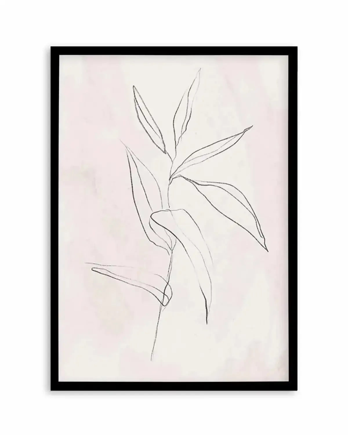 Le Jardin in Charcoal III Art Print from Olive et Oriel where you can shop wallpaper and artworks online