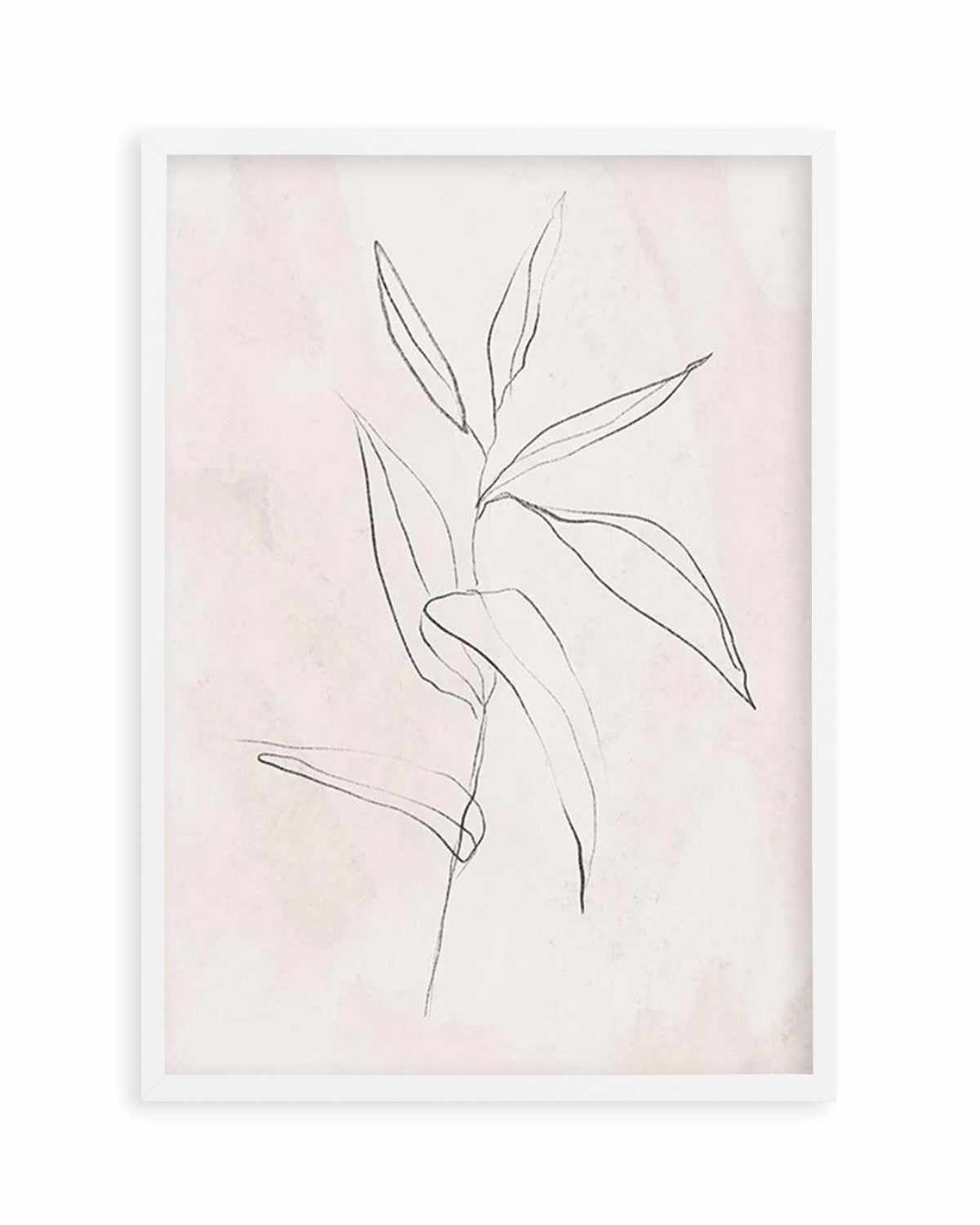 Le Jardin in Charcoal III Art Print