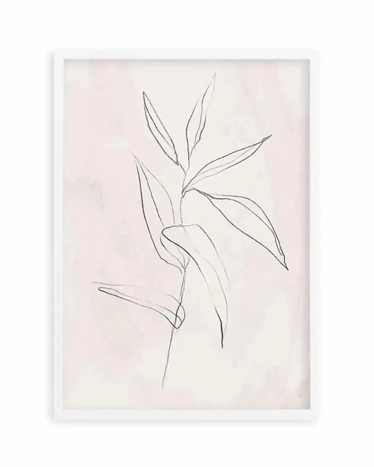 Le Jardin in Charcoal III Art Print from Olive et Oriel where you can shop wallpaper and artworks online