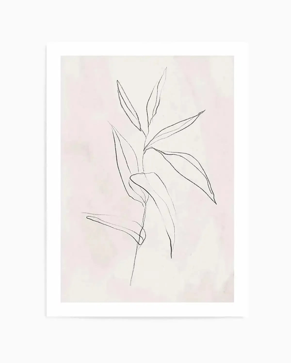 Le Jardin in Charcoal III Art Print from Olive et Oriel where you can shop wallpaper and artworks online