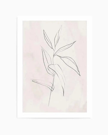 Le Jardin in Charcoal III Art Print from Olive et Oriel where you can shop wallpaper and artworks online
