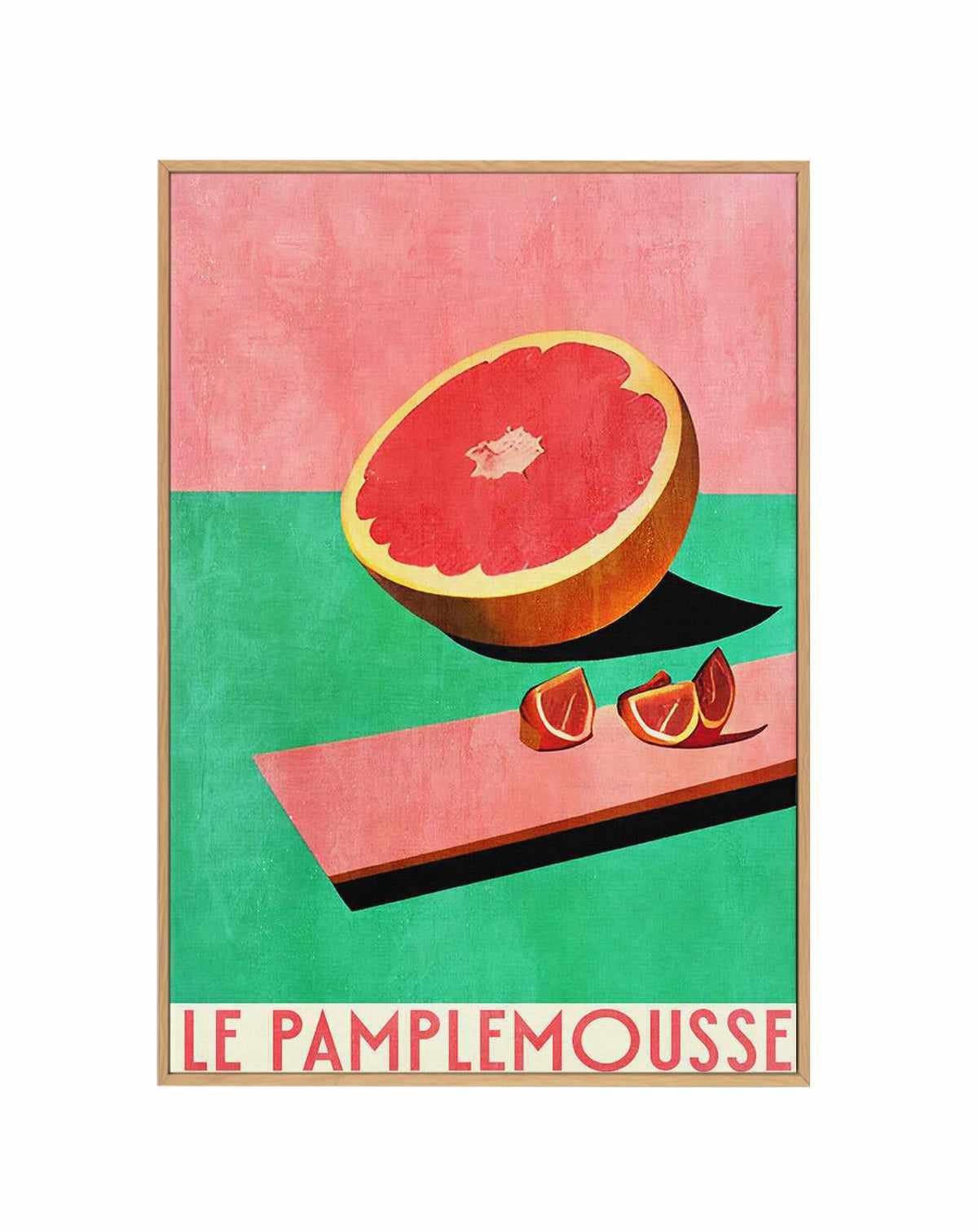 Le Pamlemousse By Bo Anderson | Framed Canvas Art Print