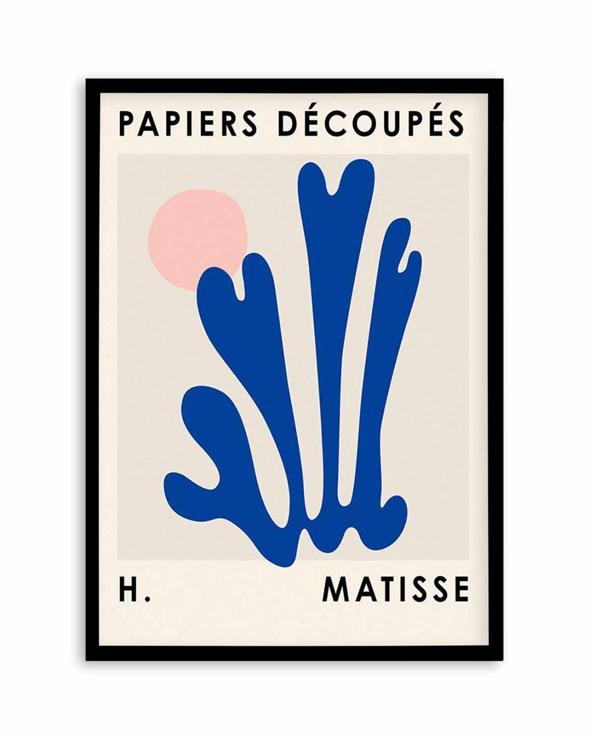 Le Papiers Decoupes No 1 Art Print