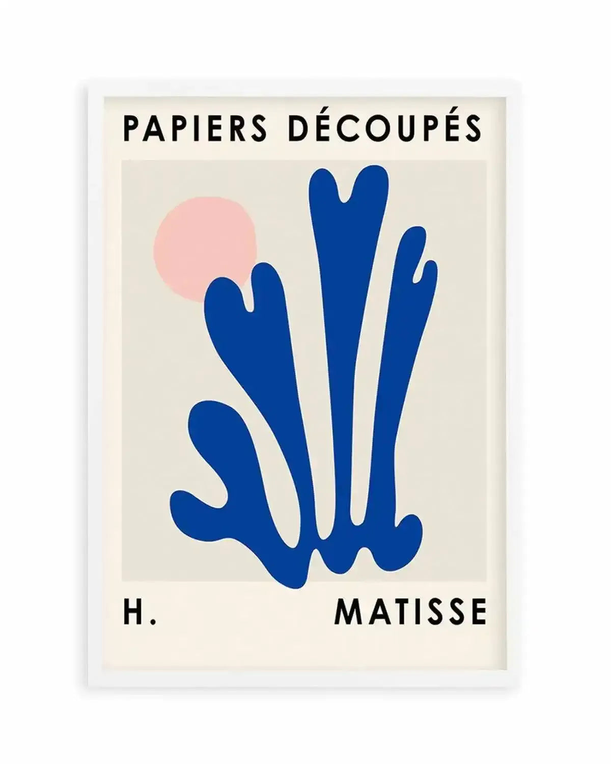Le Papiers Decoupes No 1 Art Print from Olive et Oriel where you can shop wallpaper and artworks online