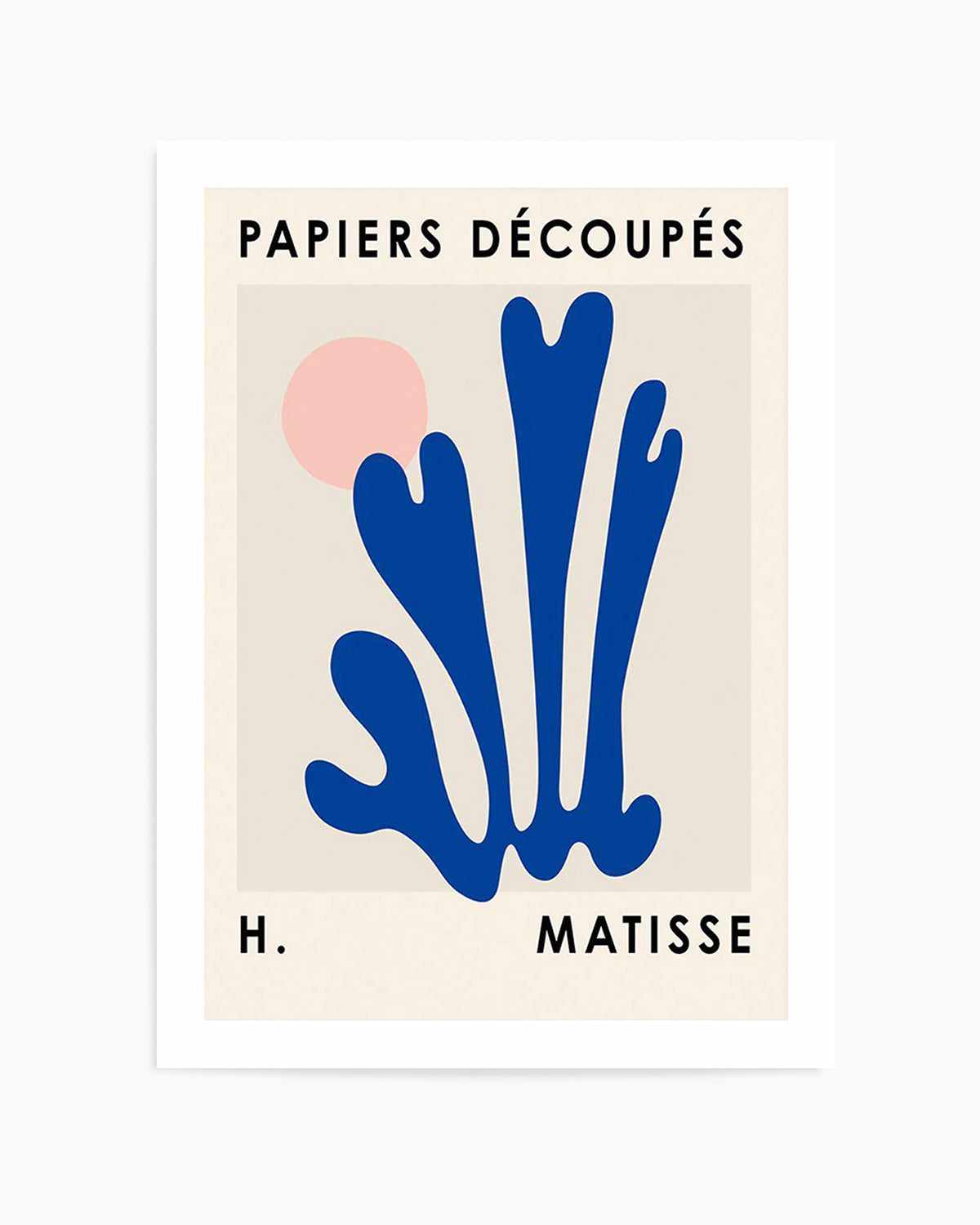 Le Papiers Decoupes No 1 Art Print