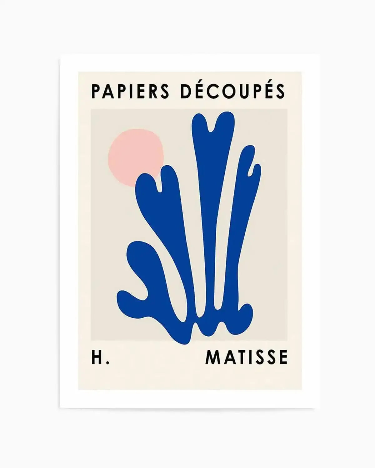Le Papiers Decoupes No 1 Art Print from Olive et Oriel where you can shop wallpaper and artworks online