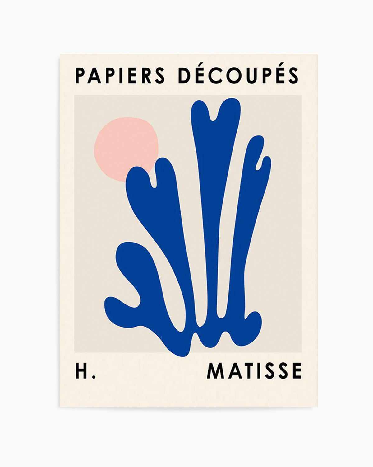 Le Papiers Decoupes No 1 Art Print