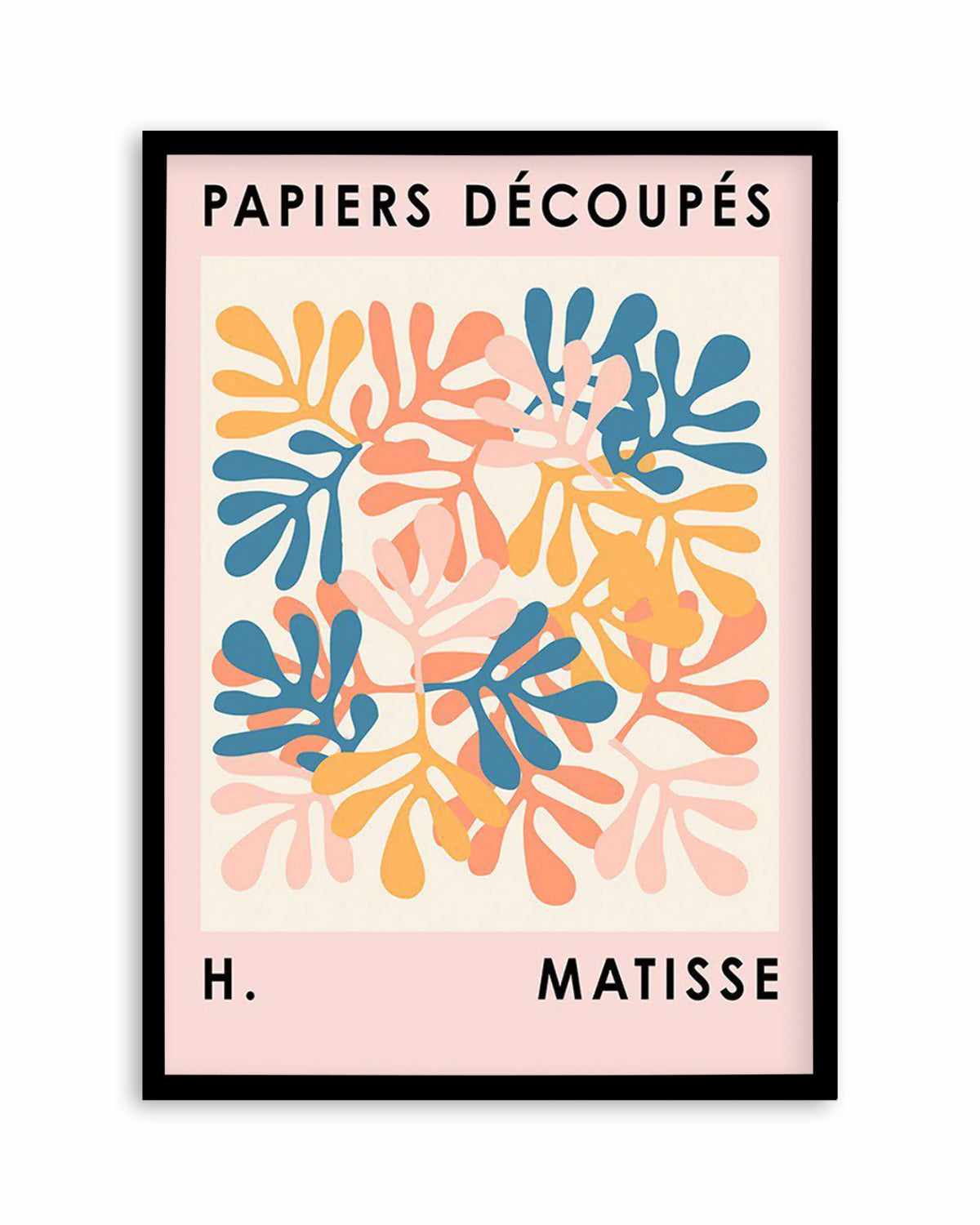 Le Papiers Decoupes No 2 Art Print