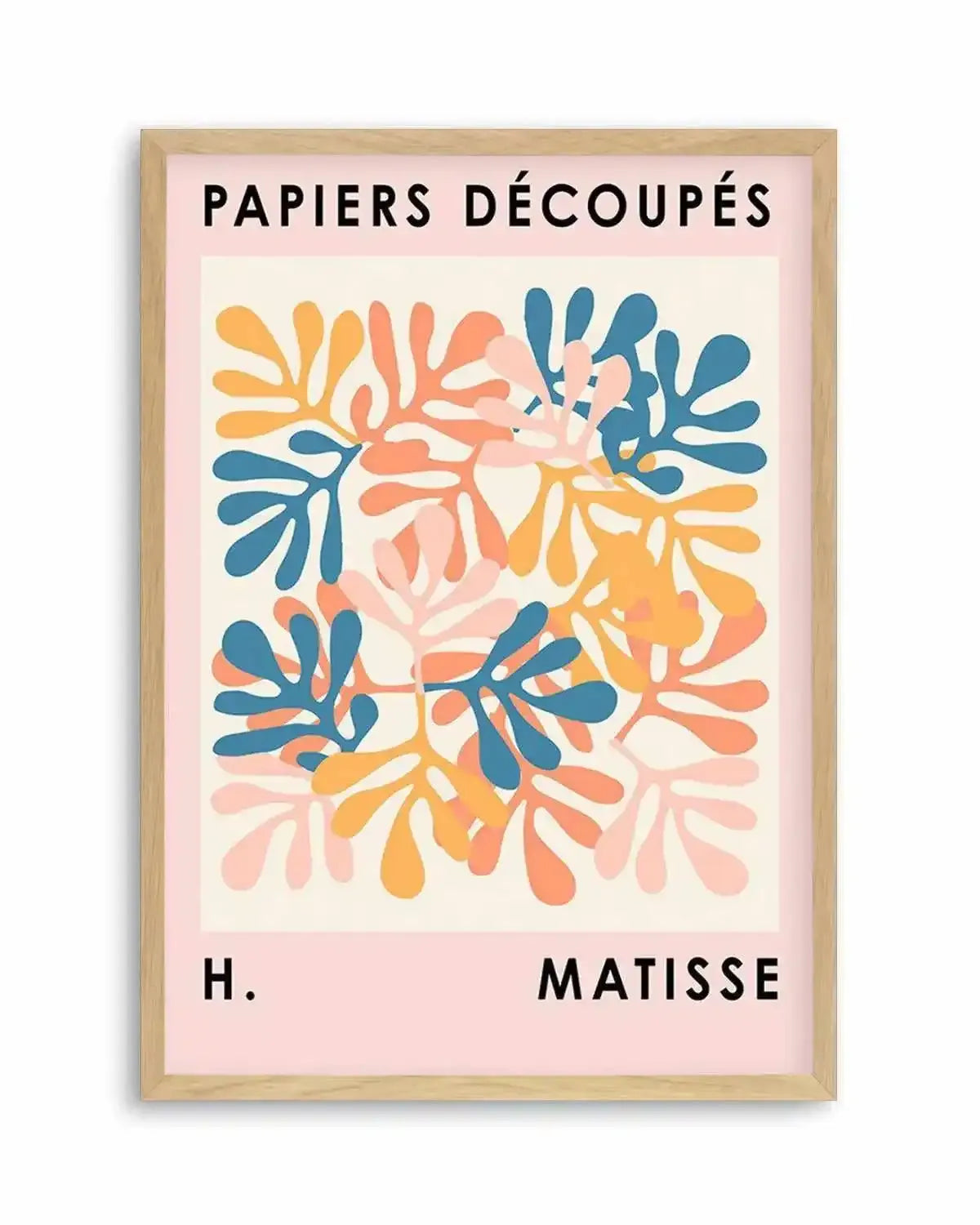 Le Papiers Decoupes No 2 Art Print from Olive et Oriel where you can shop wallpaper and artworks online