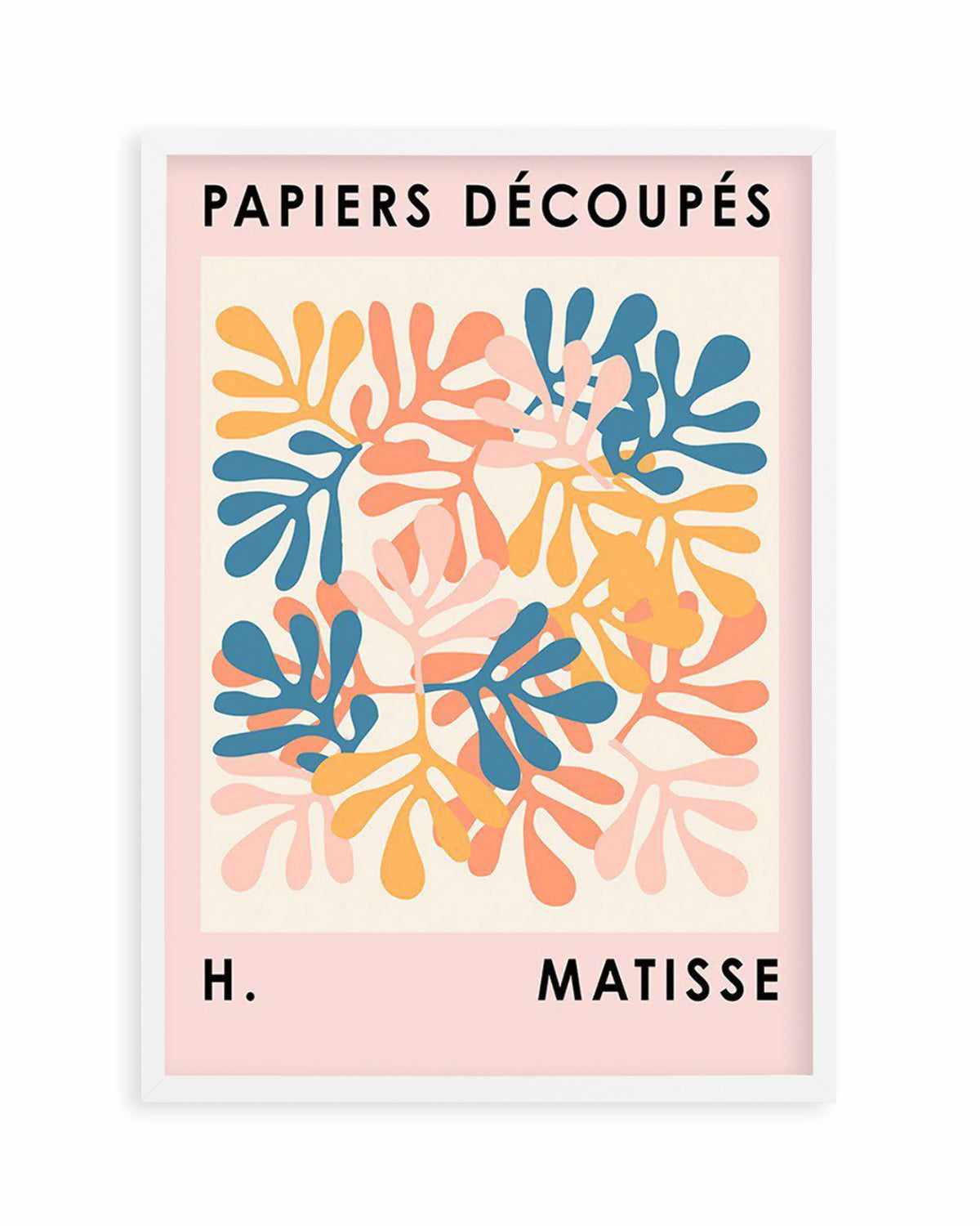 Le Papiers Decoupes No 2 Art Print