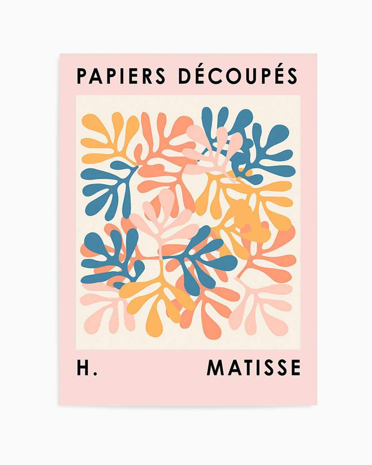 Le Papiers Decoupes No 2 Art Print