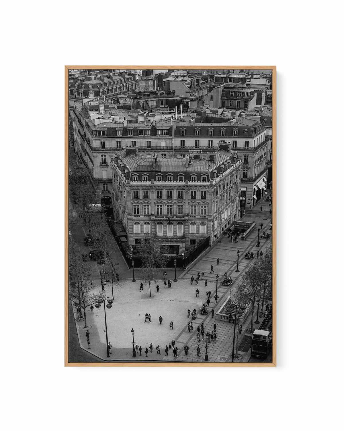 Le Paris Corner by Jovani Demetrie | Framed Canvas Art Print