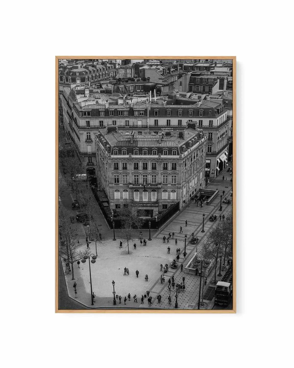 Le Paris Corner by Jovani Demetrie | Framed Canvas Art Print from Olive et Oriel where you can shop wallpaper and artworks online