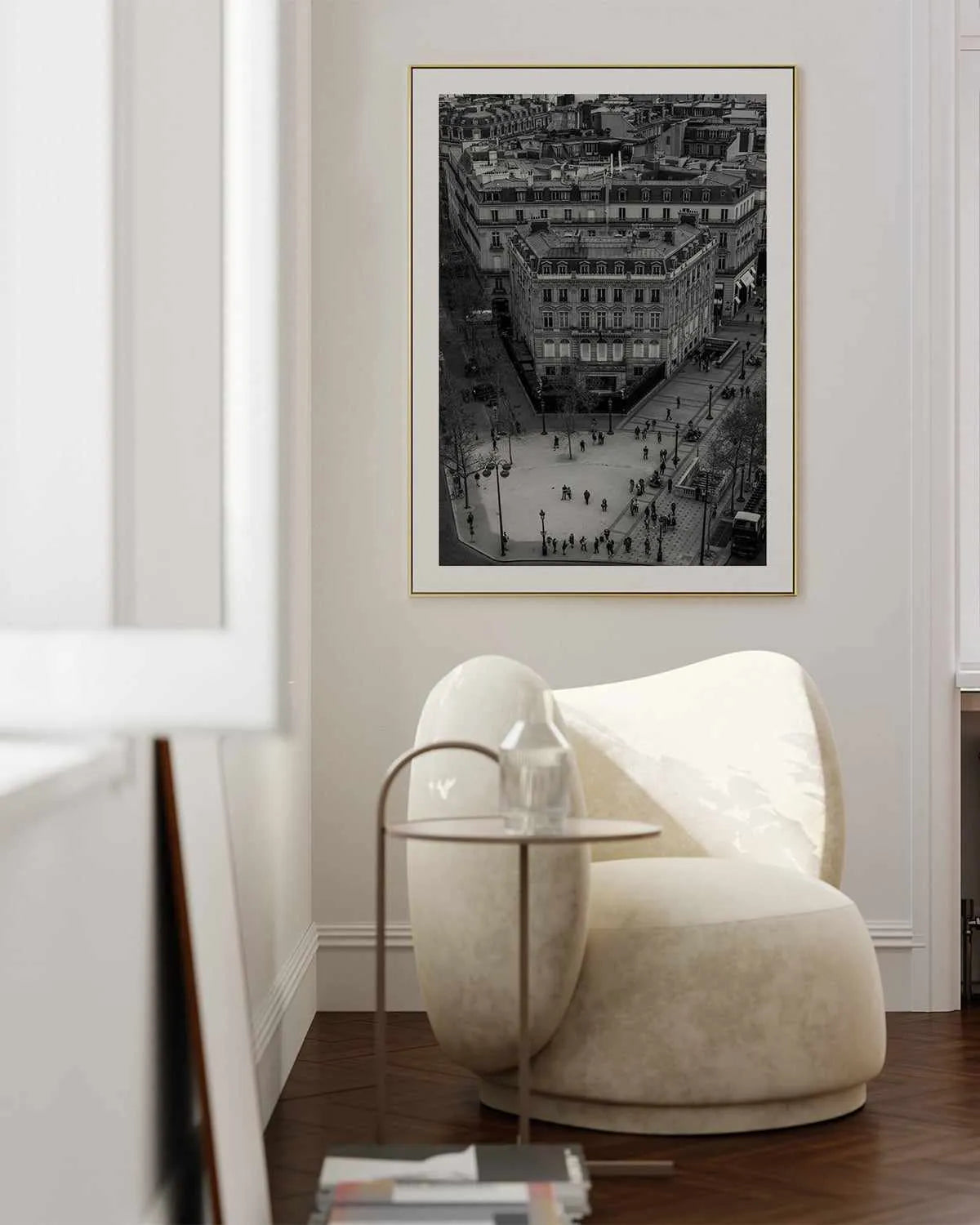 Le Paris Corner by Jovani Demetrie Art Print from Olive et Oriel where you can shop wallpaper and artworks online