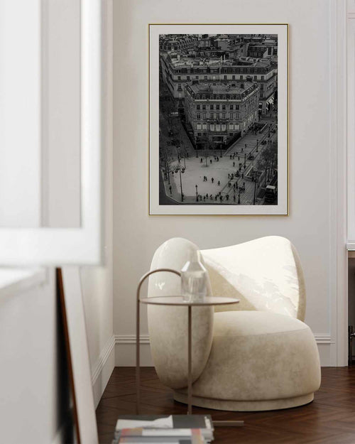 Le Paris Corner by Jovani Demetrie Art Print