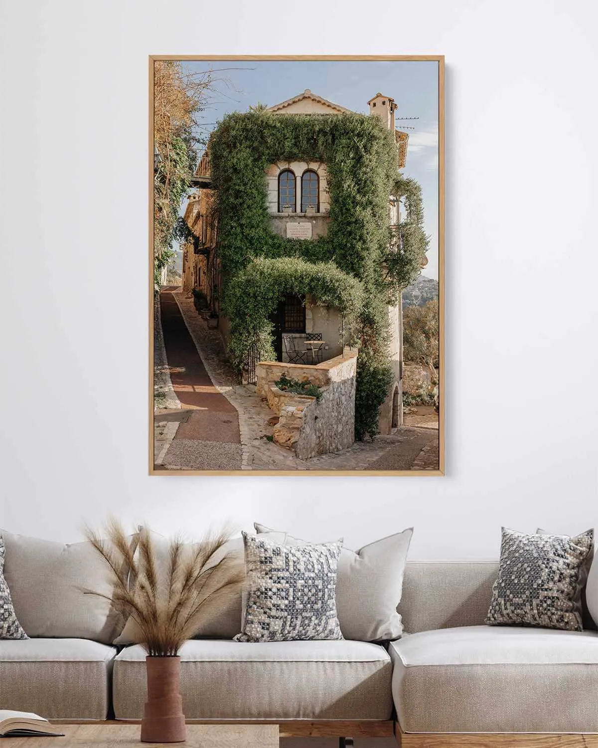Le Poet Provence by Jovani Demetrie | Framed Canvas Art Print from Olive et Oriel where you can shop wallpaper and artworks online