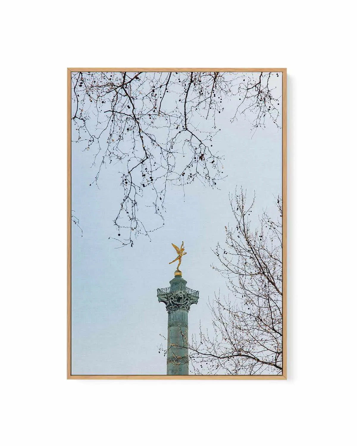 Le Pole by Jovani Demetrie | Framed Canvas Art Print from Olive et Oriel where you can shop wallpaper and artworks online
