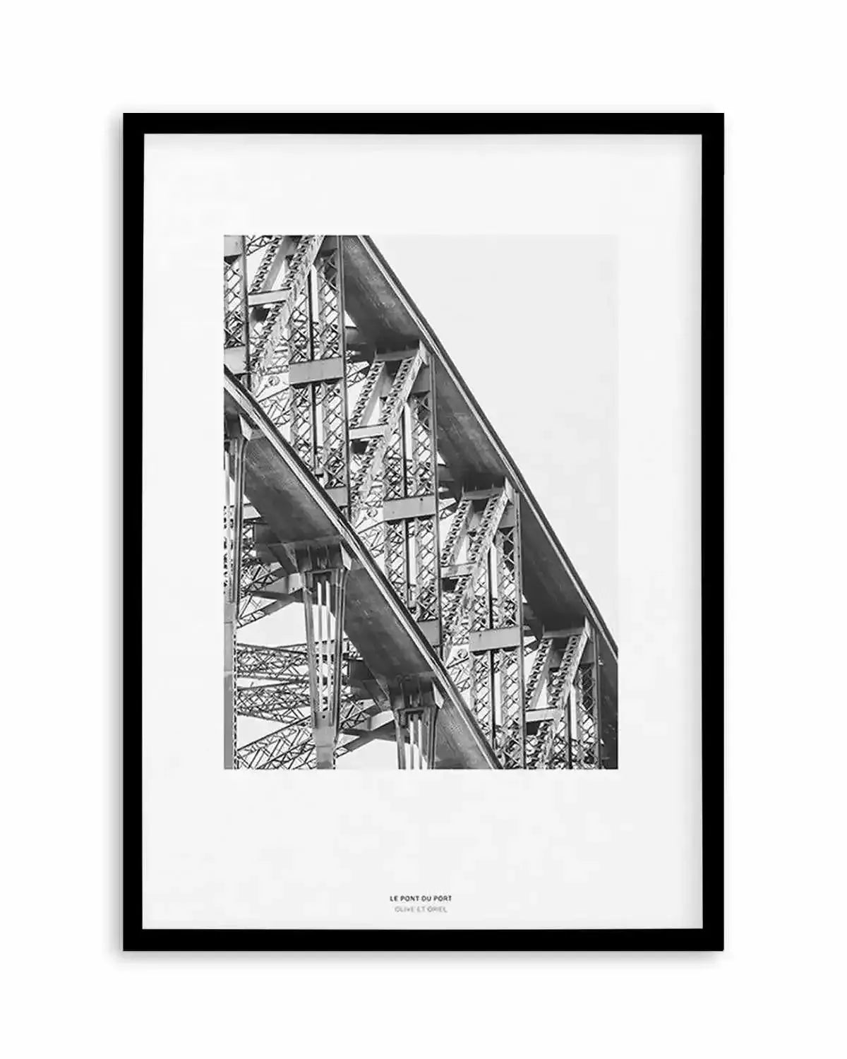 Le Pont Du Port | Sydney Harbour Art Print from Olive et Oriel where you can shop wallpaper and artworks online