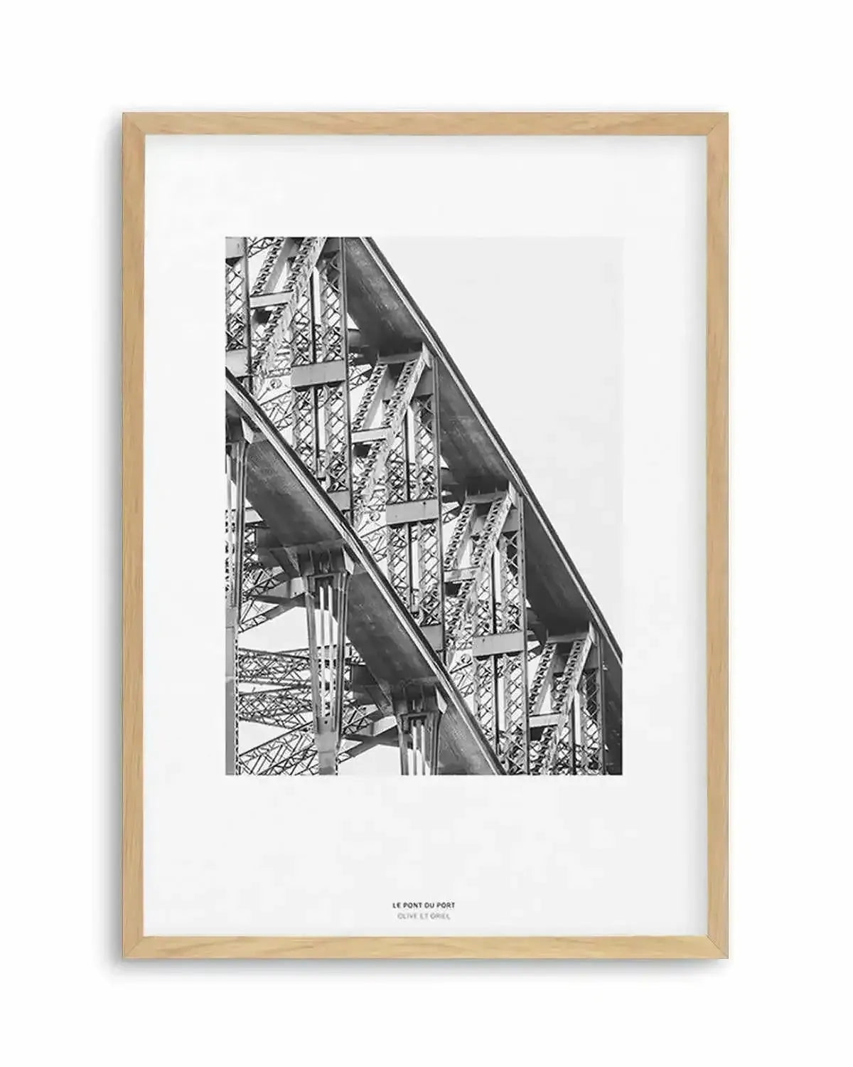 Le Pont Du Port | Sydney Harbour Art Print from Olive et Oriel where you can shop wallpaper and artworks online
