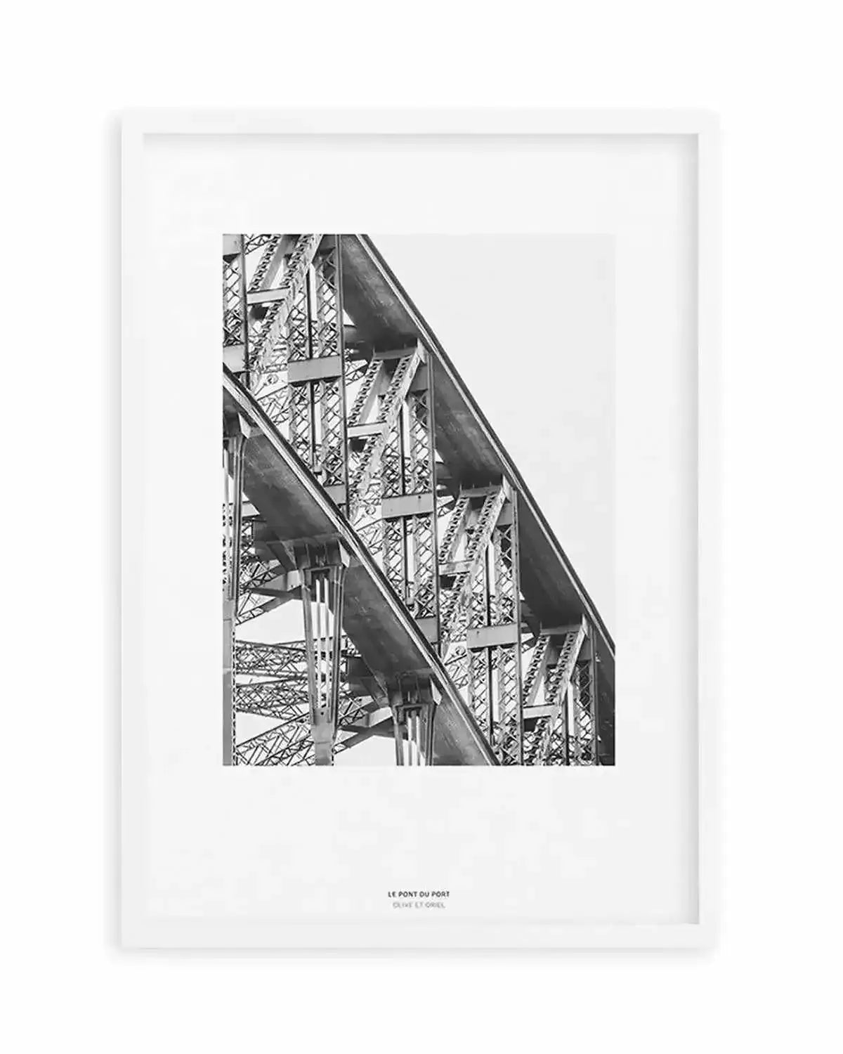 Le Pont Du Port | Sydney Harbour Art Print from Olive et Oriel where you can shop wallpaper and artworks online