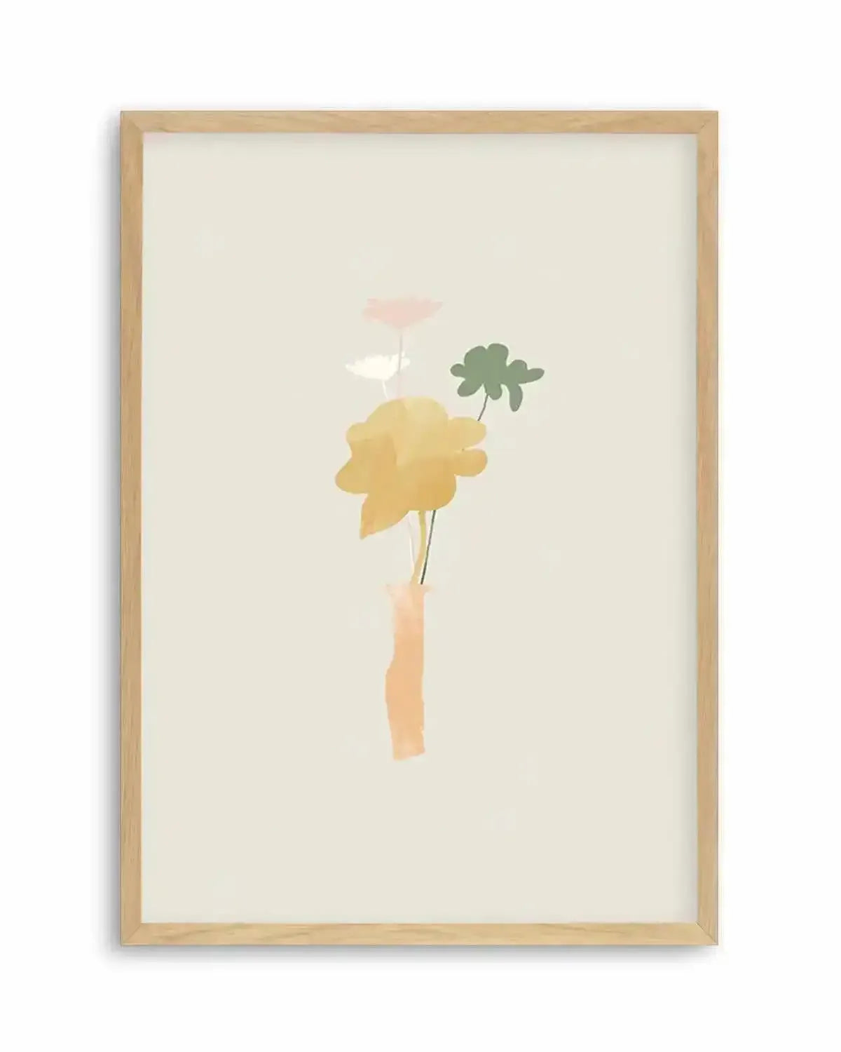 Le Posy I Art Print from Olive et Oriel where you can shop wallpaper and artworks online
