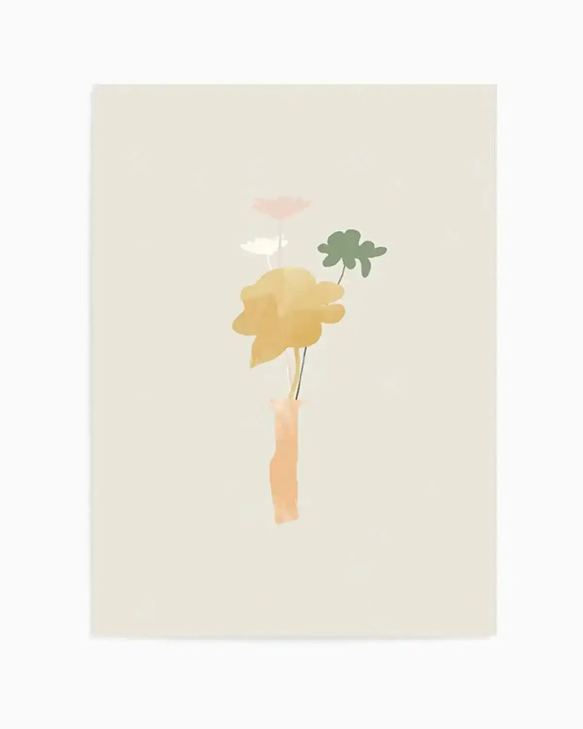Le Posy I Art Print from Olive et Oriel where you can shop wallpaper and artworks online