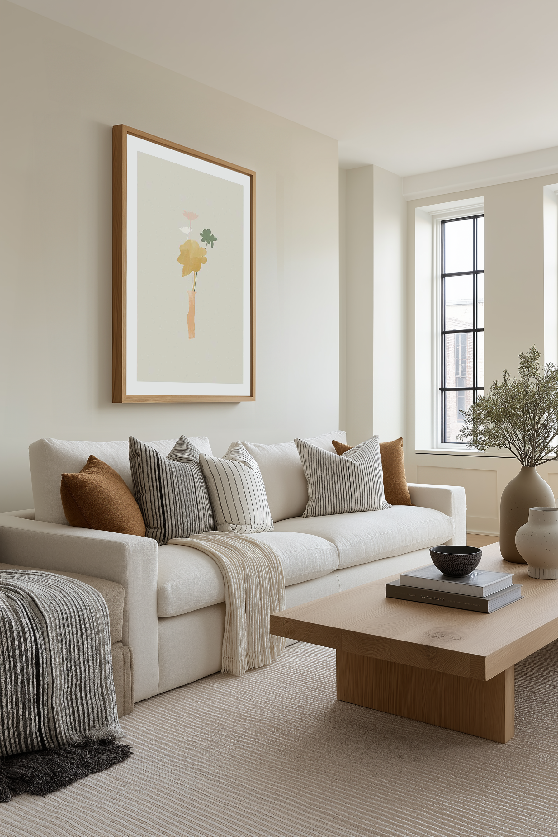 Le Posy I Art Print from Olive et Oriel where you can shop wallpaper and artworks online