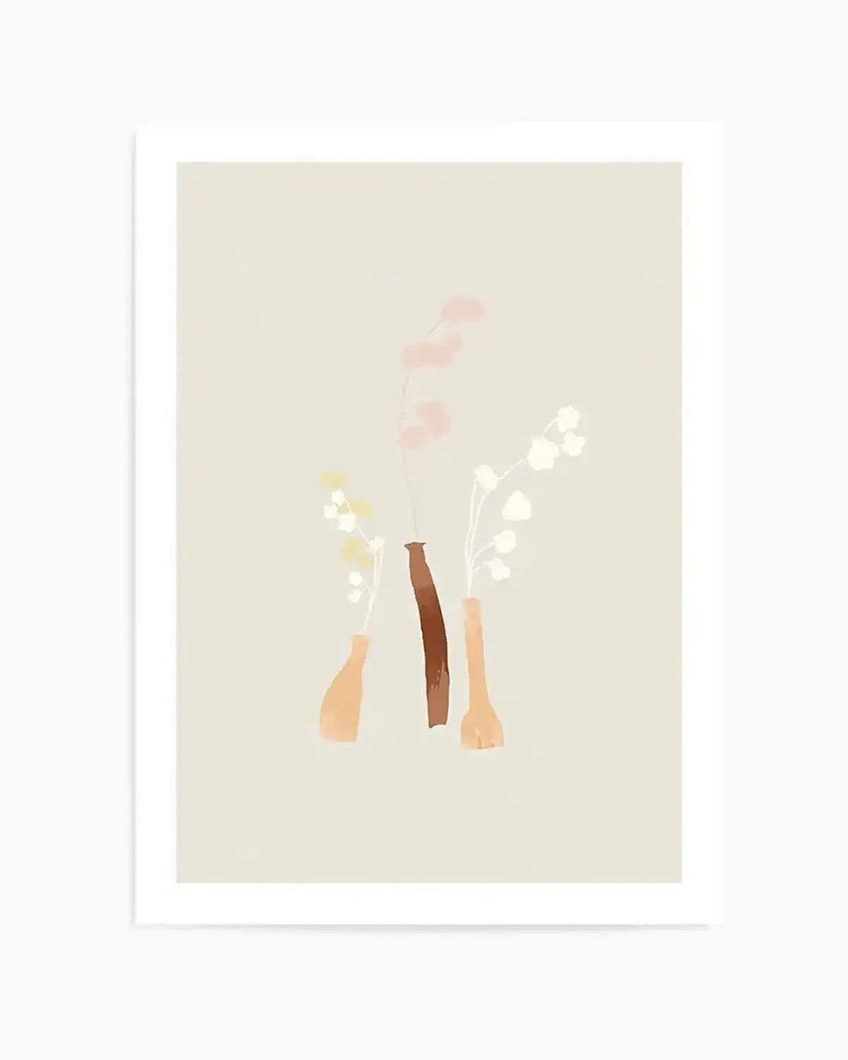 Le Posy II Art Print from Olive et Oriel where you can shop wallpaper and artworks online