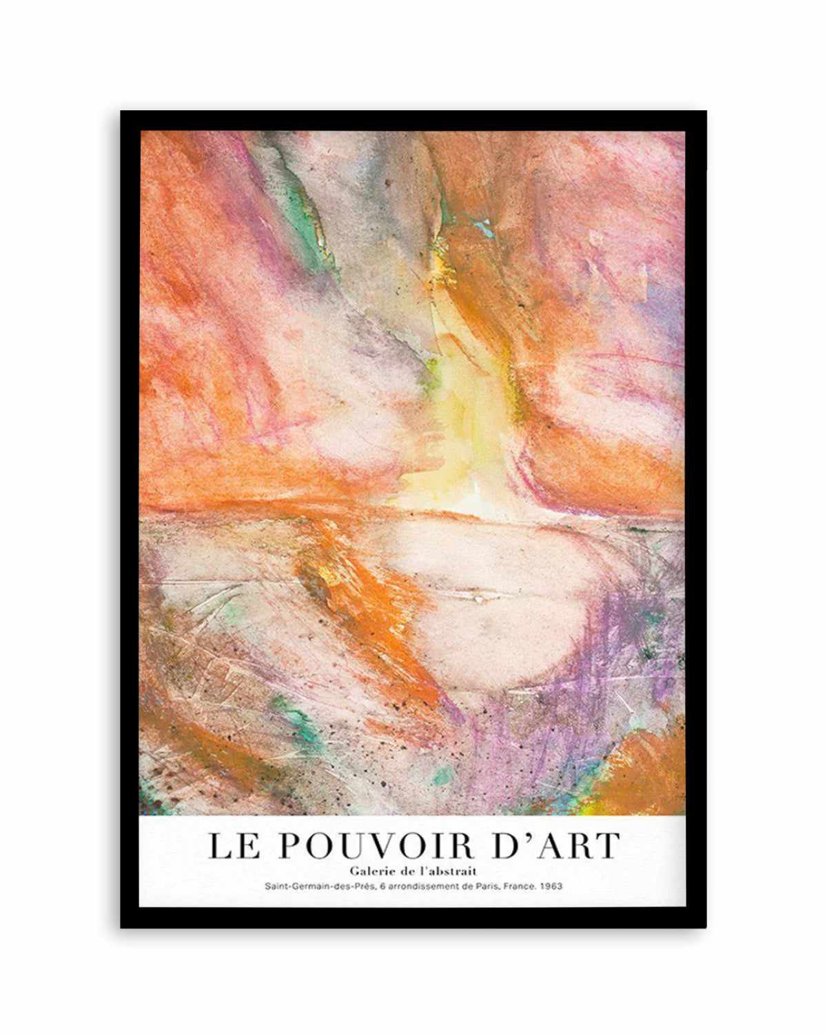 Le Pouvoir D'art Art Print