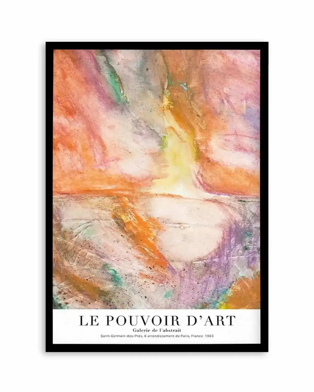 Le Pouvoir D'art Art Print from Olive et Oriel where you can shop wallpaper and artworks online