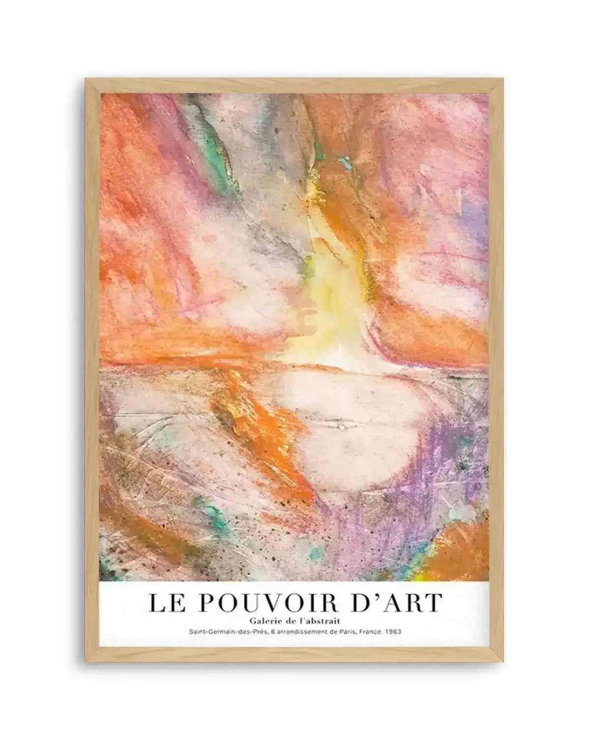 Le Pouvoir D'art Art Print from Olive et Oriel where you can shop wallpaper and artworks online