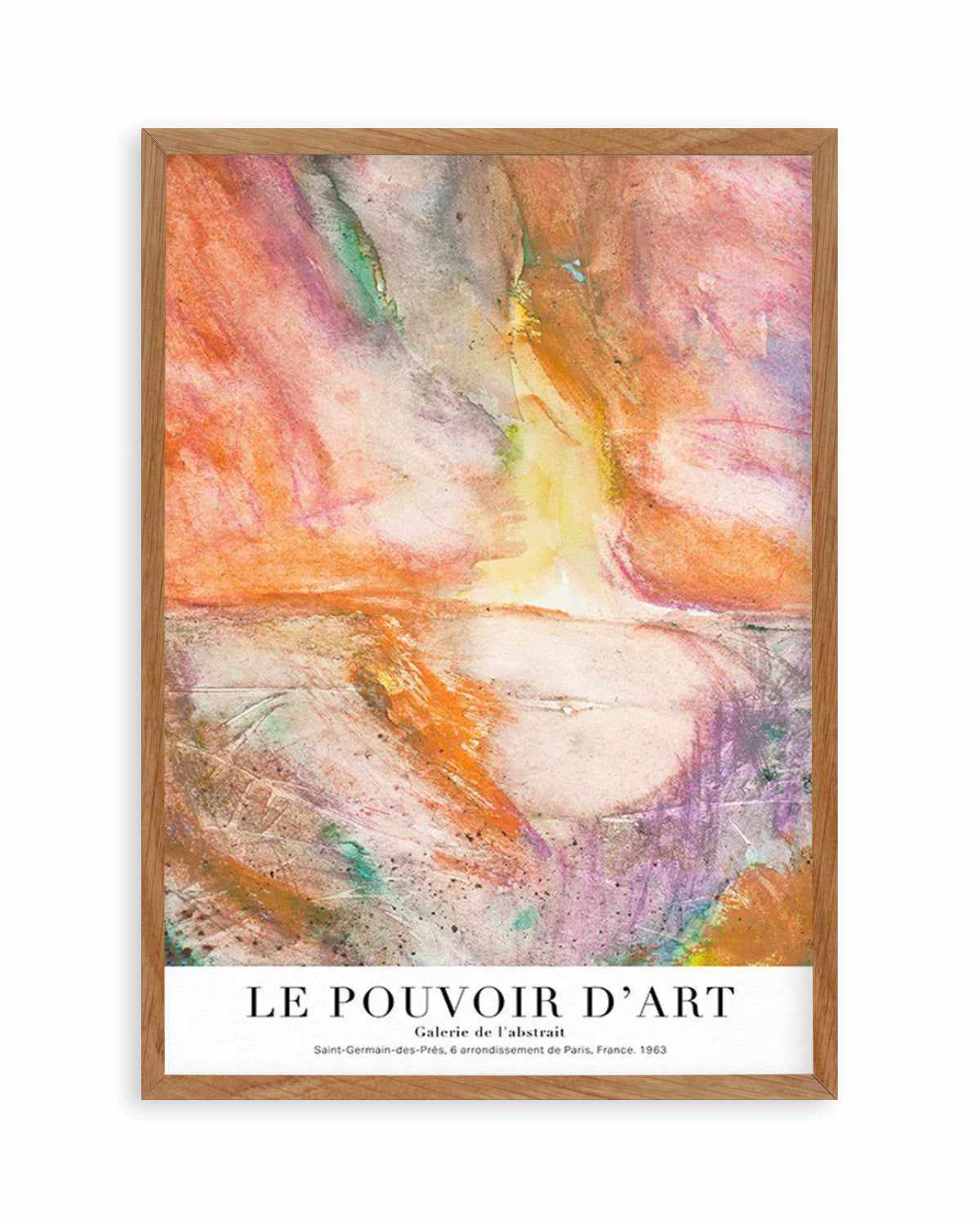 Le Pouvoir D'art Art Print