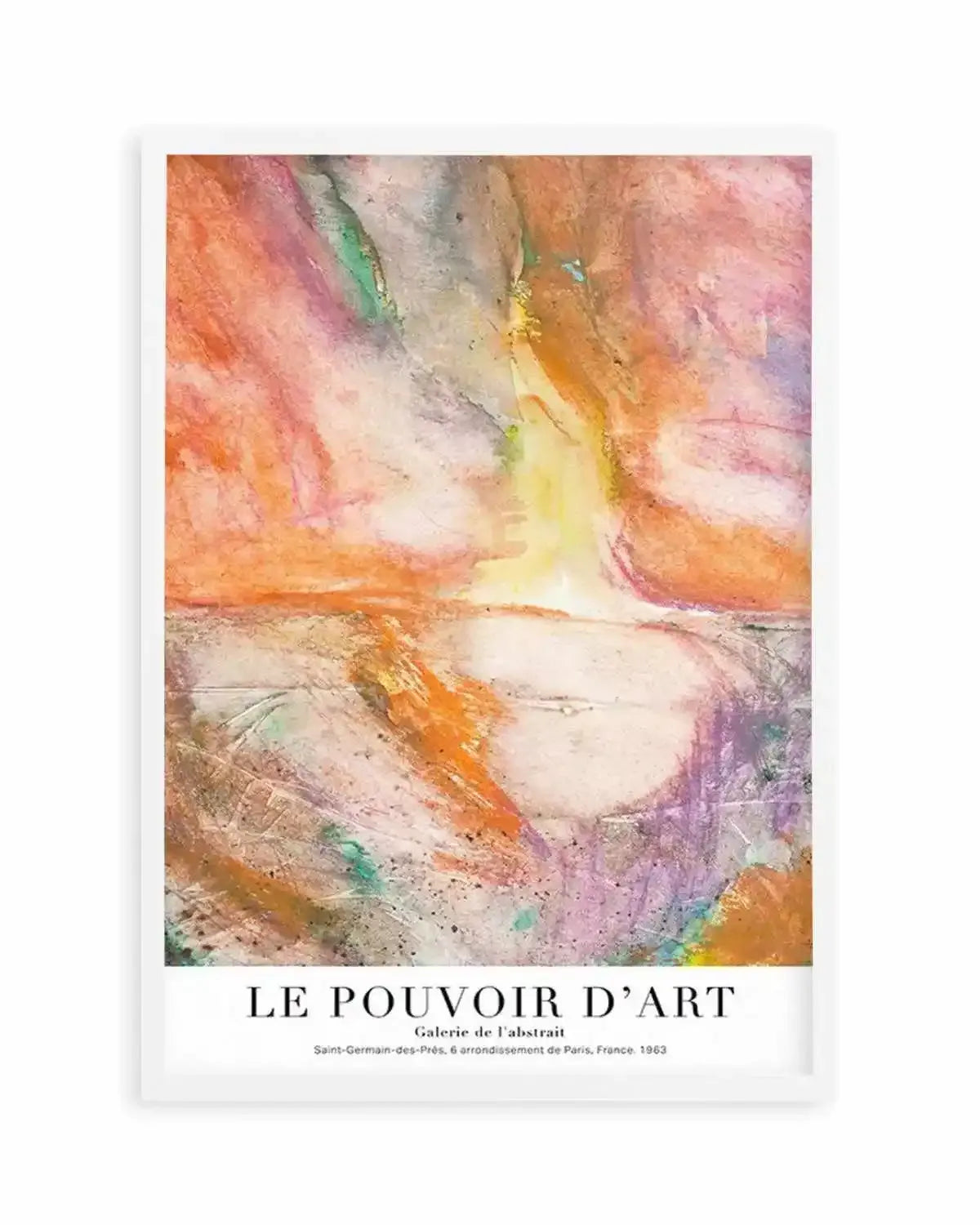 Le Pouvoir D'art Art Print from Olive et Oriel where you can shop wallpaper and artworks online