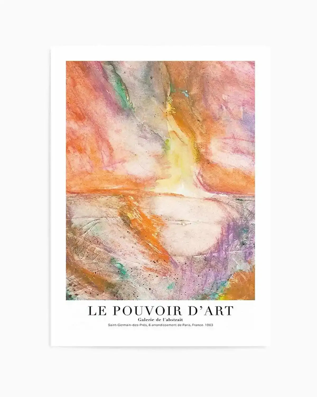 Le Pouvoir D'art Art Print from Olive et Oriel where you can shop wallpaper and artworks online