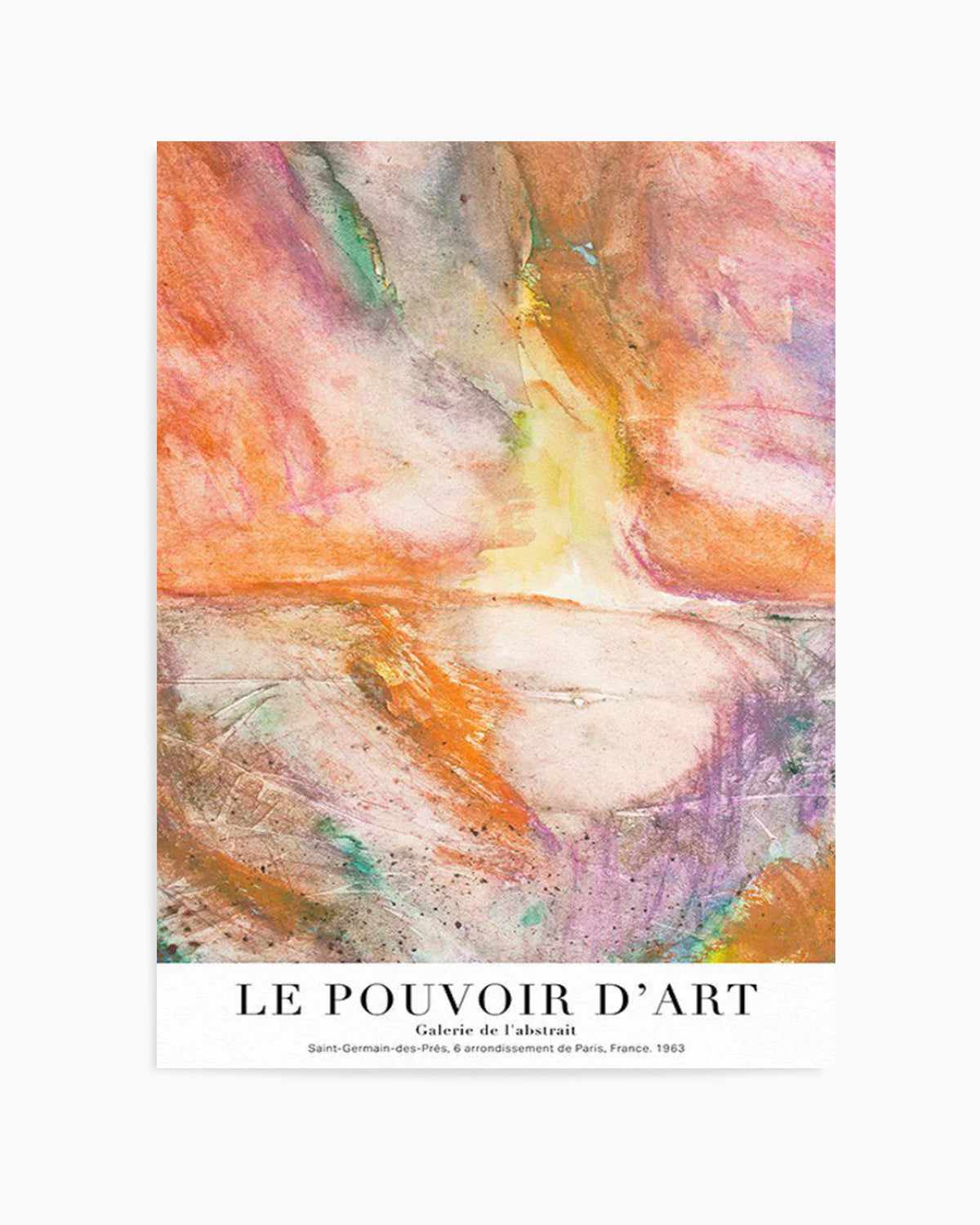 Le Pouvoir D'art Art Print