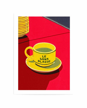 Le Sans Blague By Studio Mandariini | Art Print from Olive et Oriel where you can shop wallpaper and artworks online