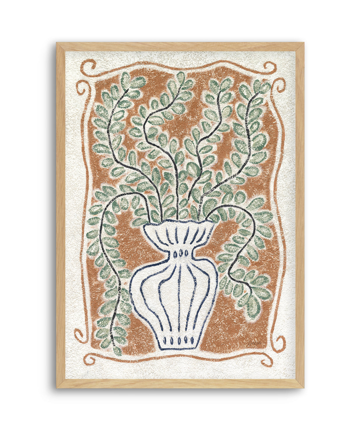 Le Vase by Julie Celina | Art Print from Olive et Oriel where you can shop wallpaper and artworks online